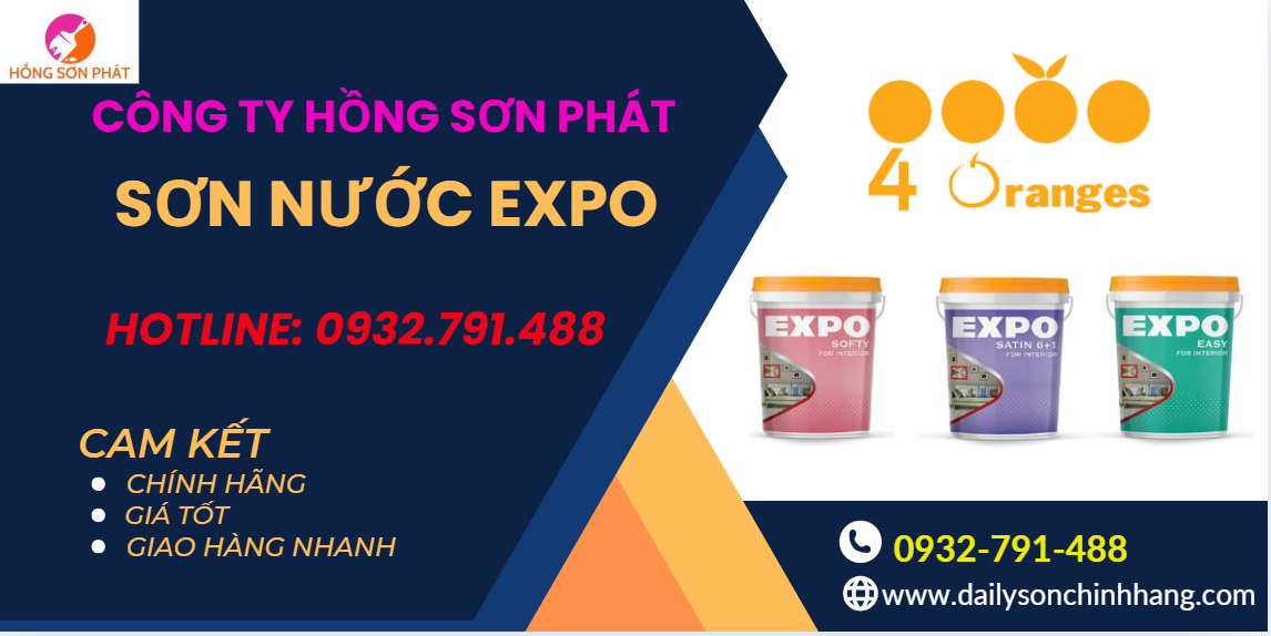 Cửa hàng sơn nước Expo giá rẻ tại TP Hồ Chí Minh năm 2025
