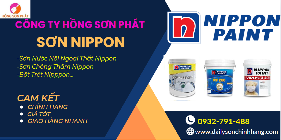 Cửa hàng sơn Nippon giá rẻ tại Tp Hồ Chí Minh