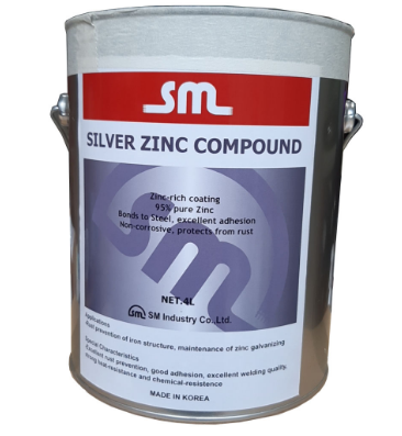 Sơn Mạ Kẽm Lạnh SM Silver Zinc Compound