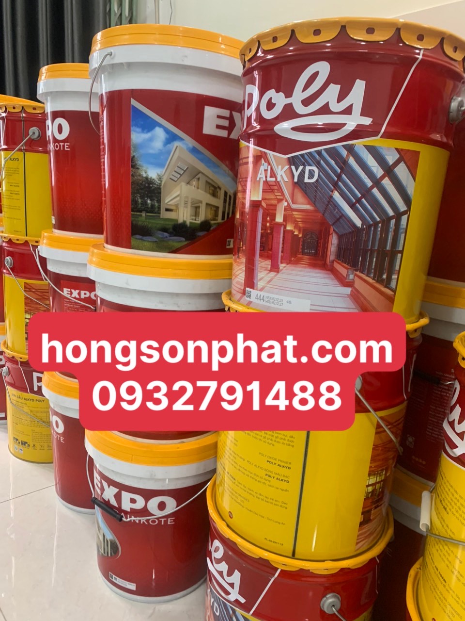 Cửa hàng sơn dầu alkyd Poly giá rẻ tại Tp Hồ Chí Minh