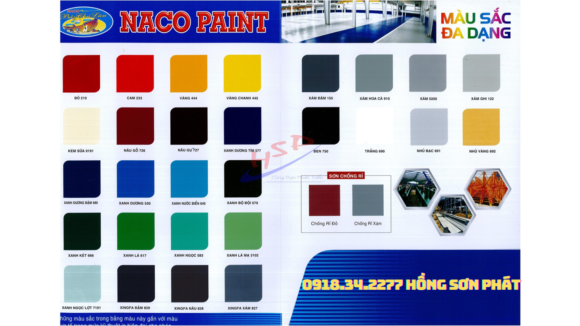 Sơn Dầu Naco Bảy Chú Lùn Màu Kem Sữa NC 9191