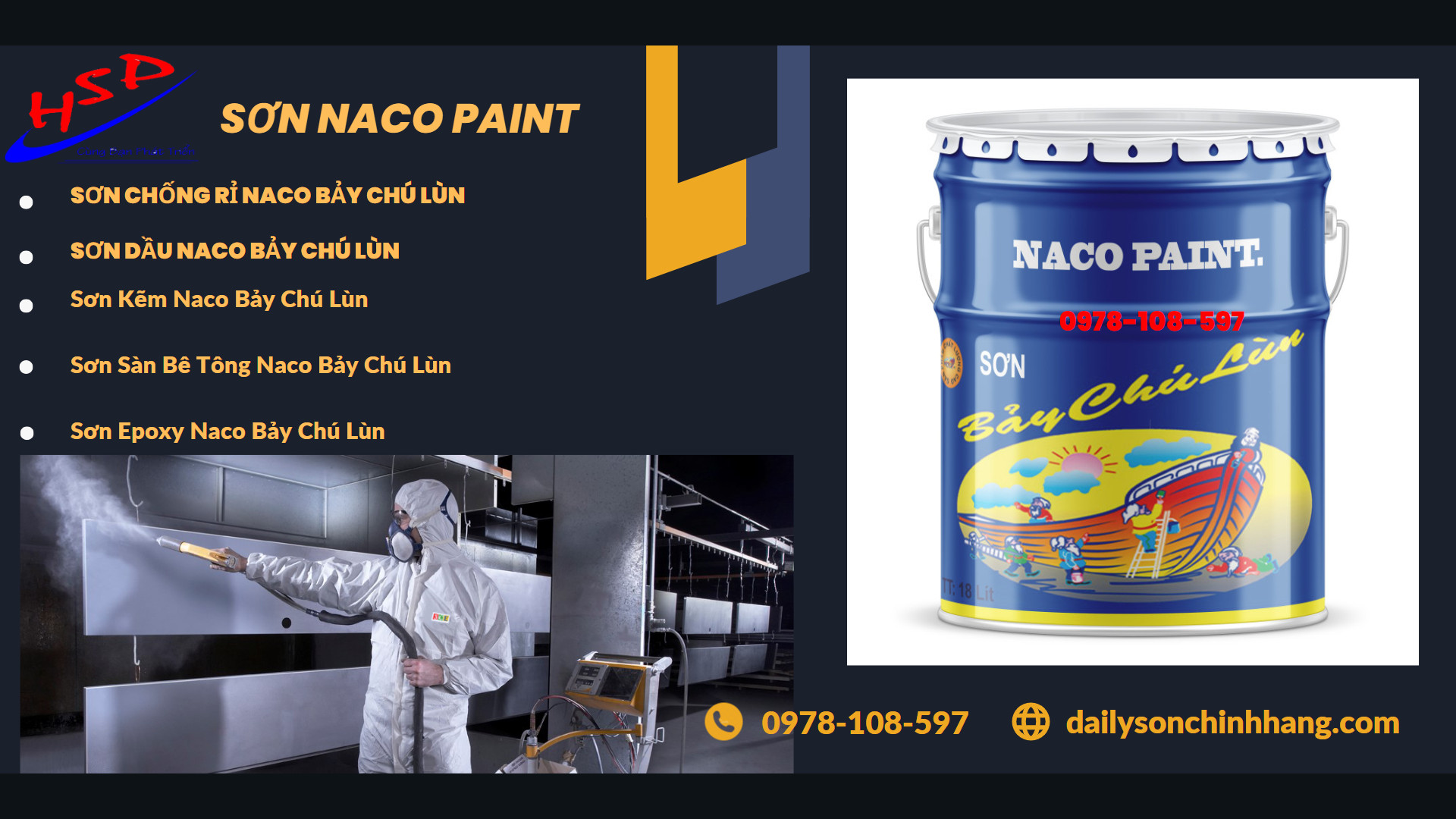  Sơn Dầu Naco Bảy Chú Lùn Màu Xanh Két NC 666