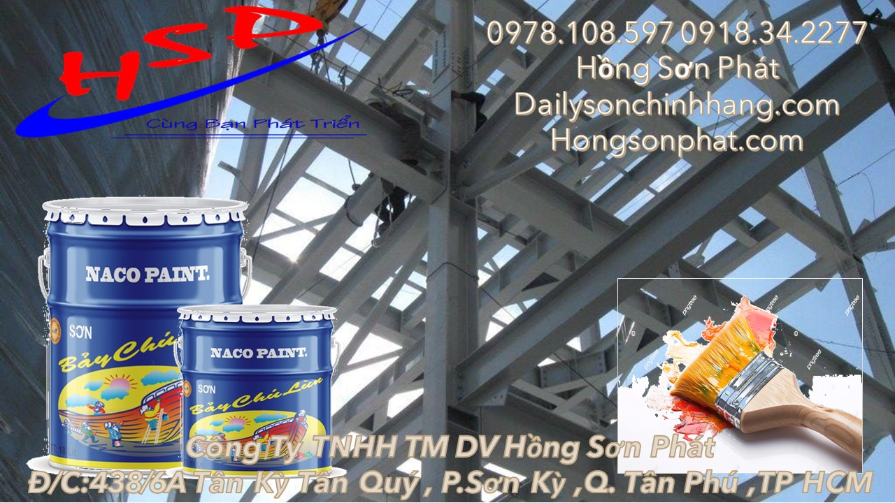 Sơn Dầu Naco Bảy Chú Lùn giá rẻ cho công trình