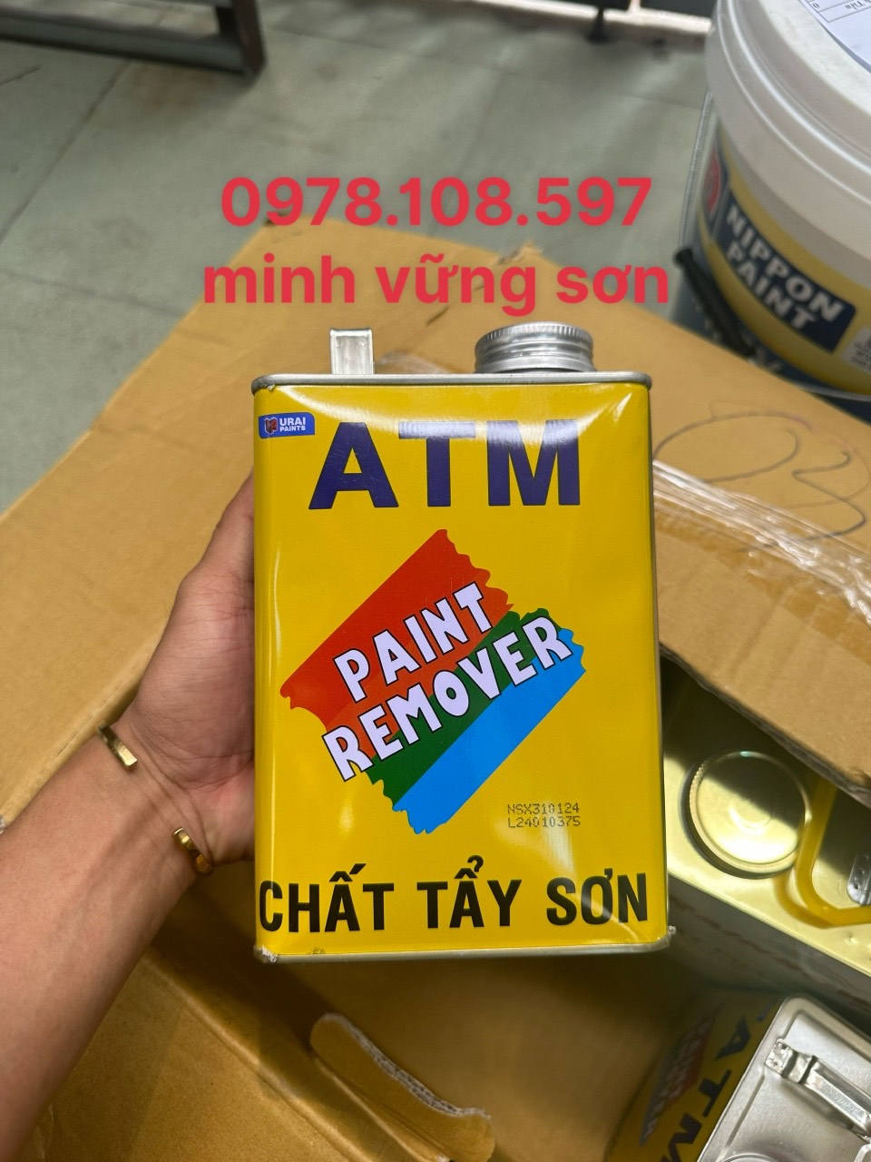 Chất Tẩy Sơn ATM 875 ML Paint Remove Chính Hãng Giá Rẻ