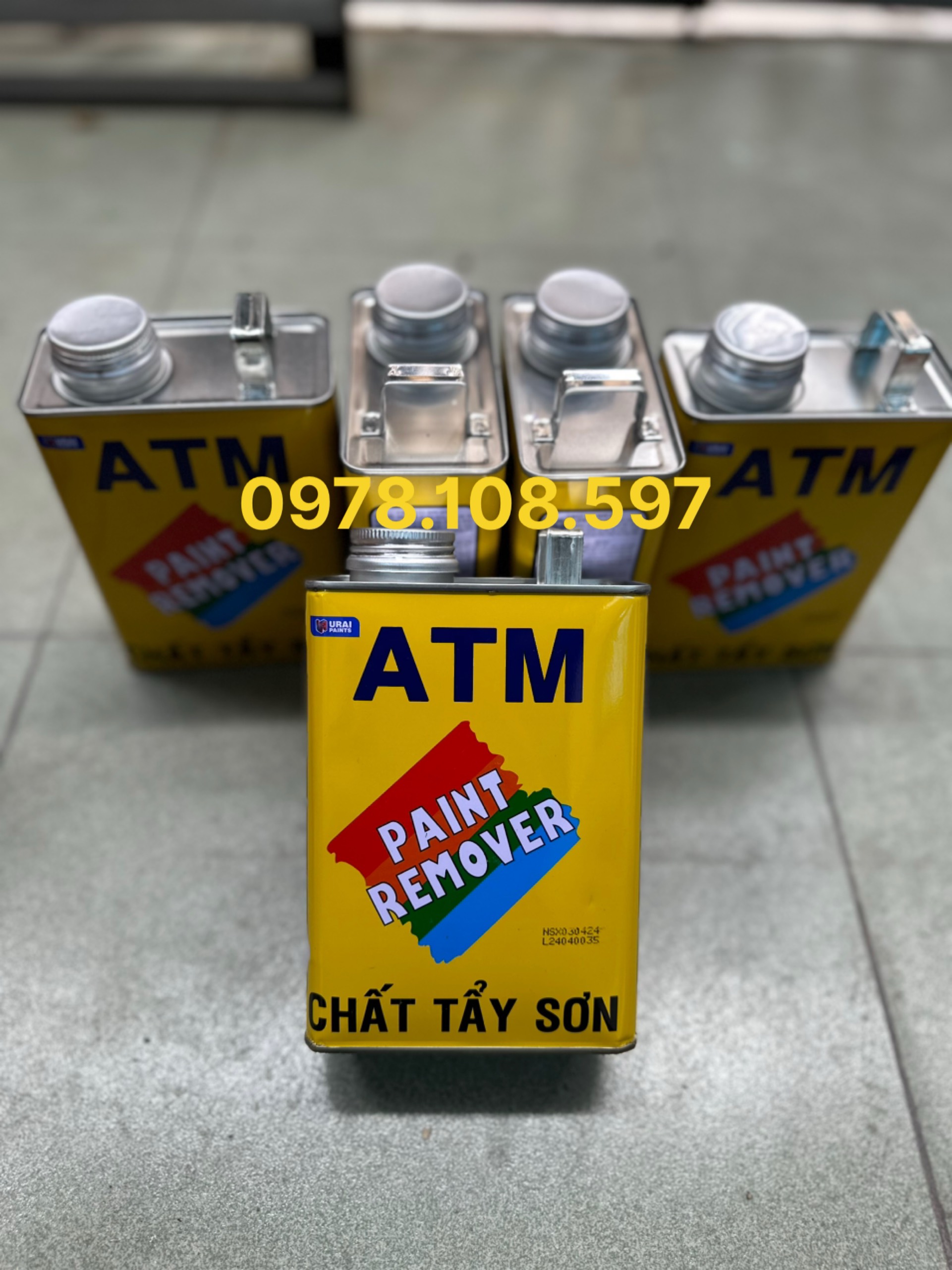 Hóa Chất Tẩy Sơn ATM 875ml Paint Remover