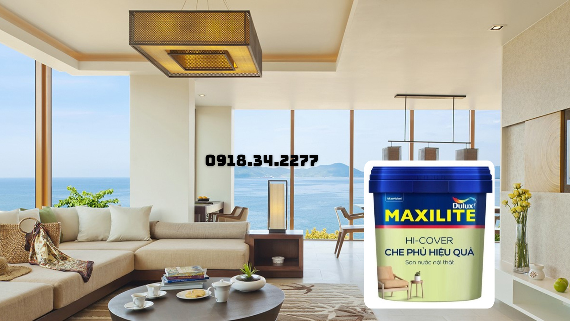 Sơn Nội Thất Maxilite Che Phủ Hiệu Quả MK14 Thùng 15L