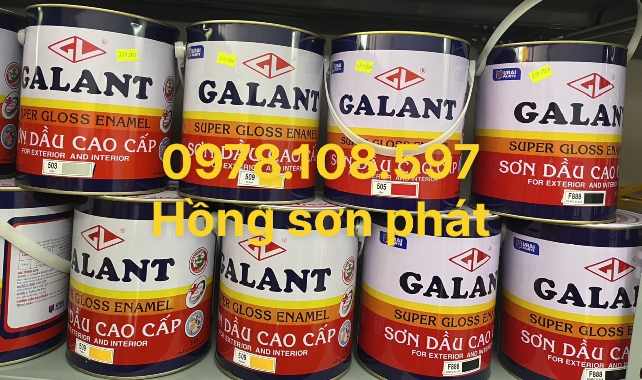 Nhà Phân Phối Sơn Dầu Galant Giá Sỉ Giá Rẻ Tại TPHCM