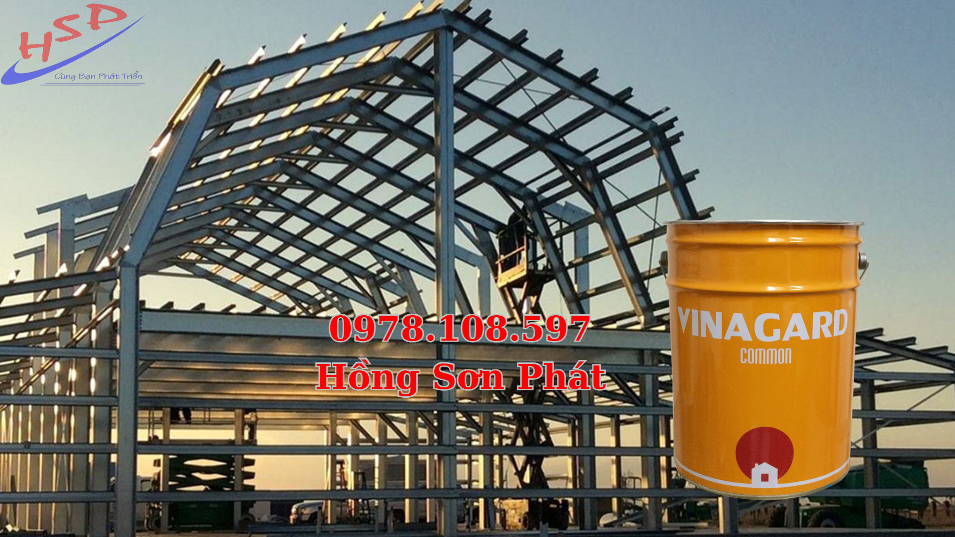 Sơn Phủ Epoxy Vina Gard Hệ DM Cho Bê Tông Và Kim Loại 