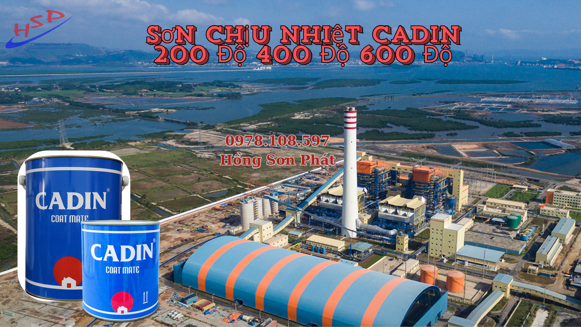 Sơn Chịu Nhiệt Cadin 600 Độ Giá Rẻ Cho Nhà Máy Tại Tây Ninh