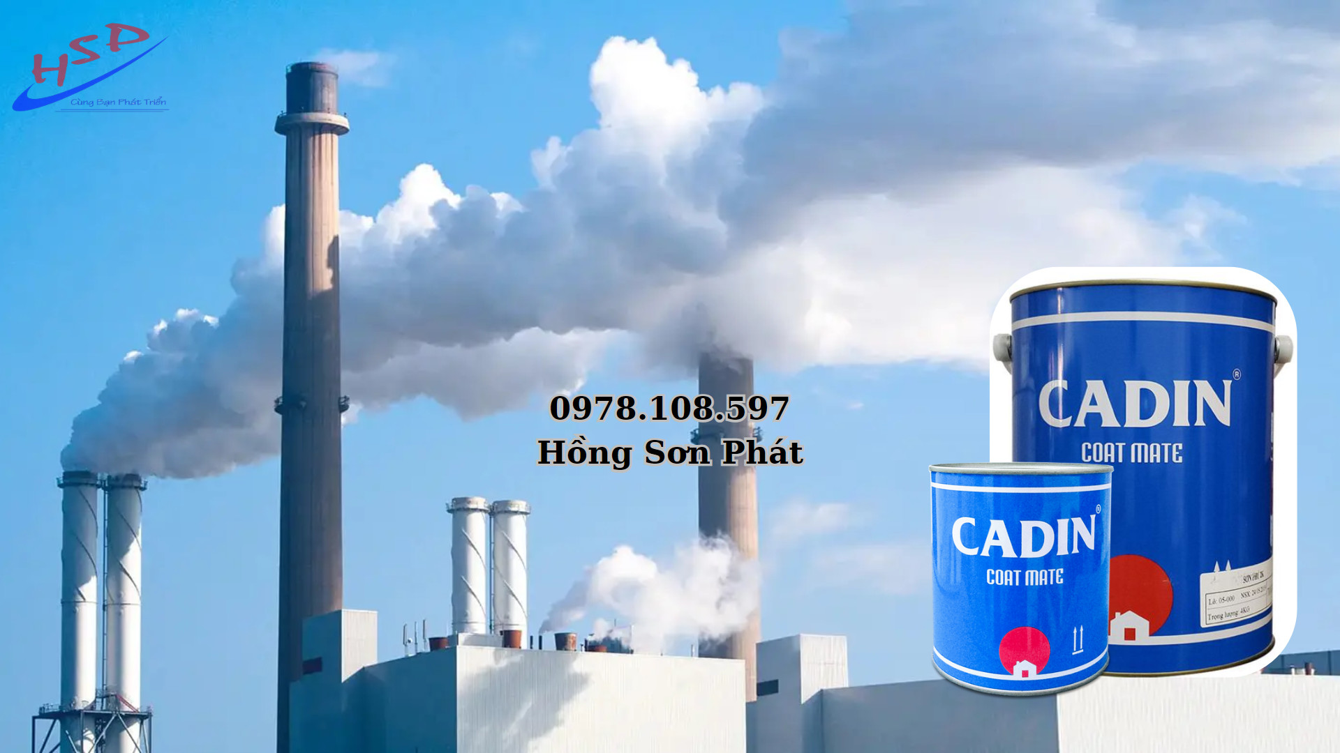 Sơn Chịu Nhiệt Cadin 600 Độ Màu Bạc Giá Rẻ Cho Lò Hơi