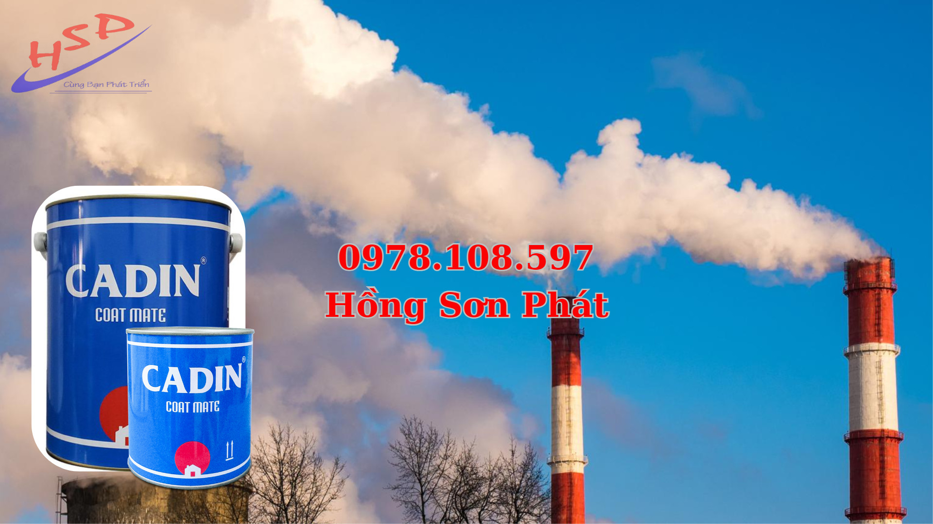 Sơn Chịu Nhiệt Cadin 200 độ , 300 độ , 600 độ