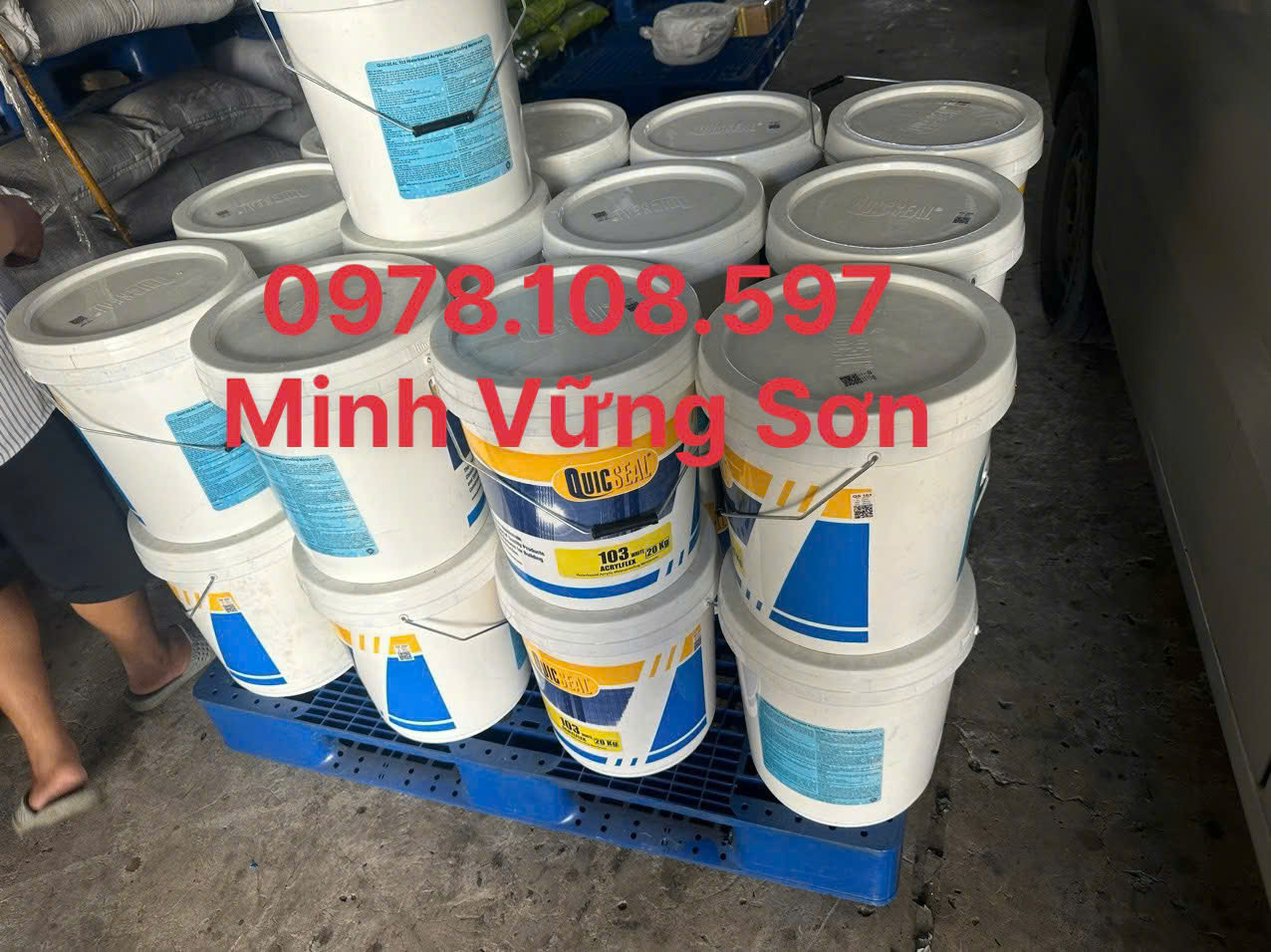 Quicseal 103 - Màng Chống Thấm Acrylic Gốc Nước