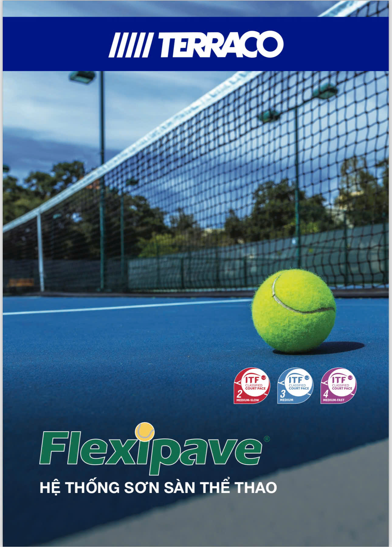 Sơn Sân Tenis Terraco Giá Rẻ Tại Tp HCM