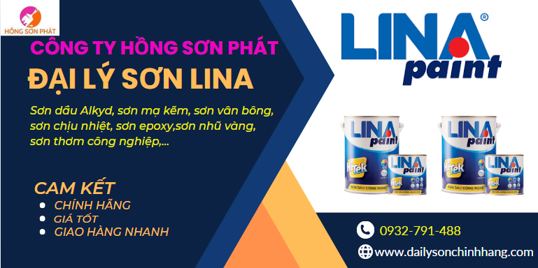 Đại lý sơn Lina giá rẻ 2025