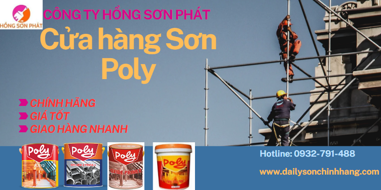 Cửa hàng sơn Poly giá rẻ Hồng Sơn Phát