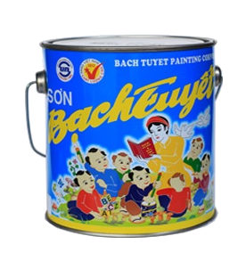 Sơn dầu alkyd Bạch Tuyết thùng 3 Kg