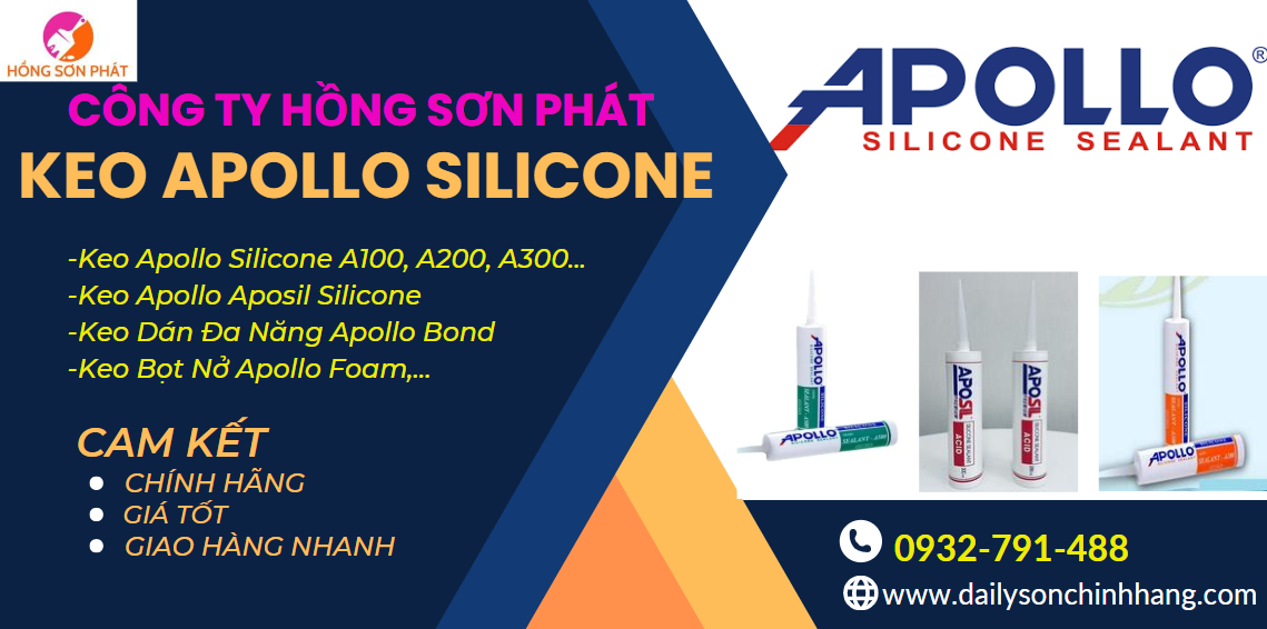Cửa hàng keo Apollo Silicone Giá rẻ tại Tp HCM 2025