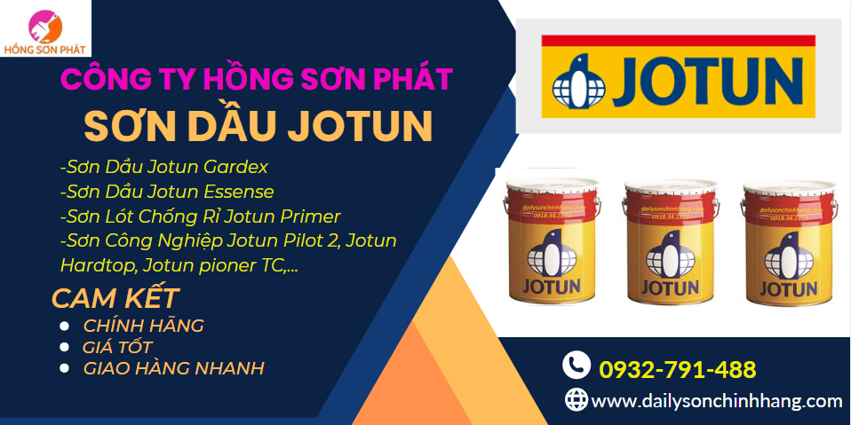 Cửa hàng sơn dầu Jotun Hồng Sơn Phát