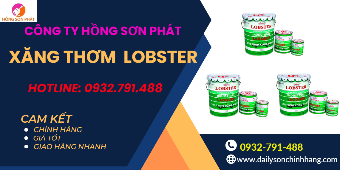 Cửa hàng sơn thơm công nghiệp Lobster giá rẻ tại tp HCM