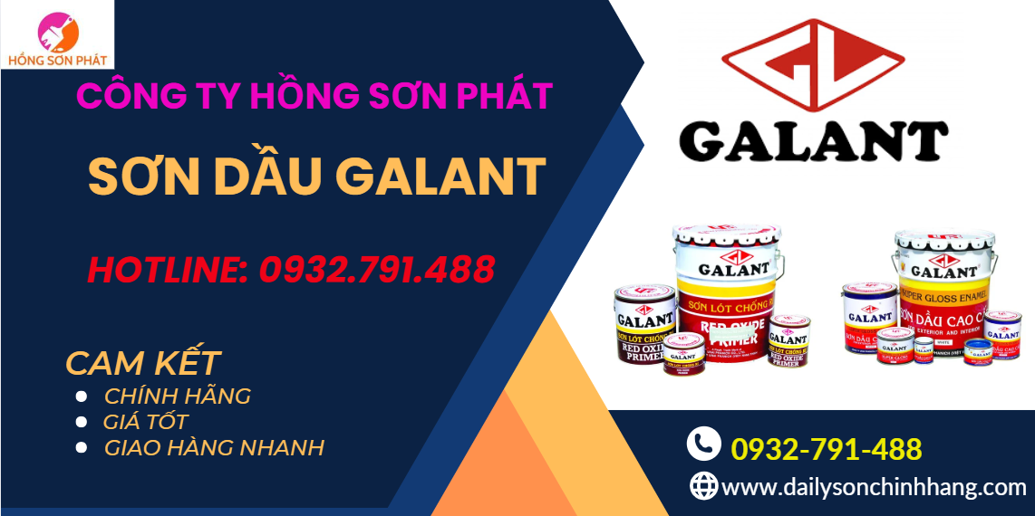 Đại lý sơn Galant giá rẻ Hồng Sơn Phát 2025