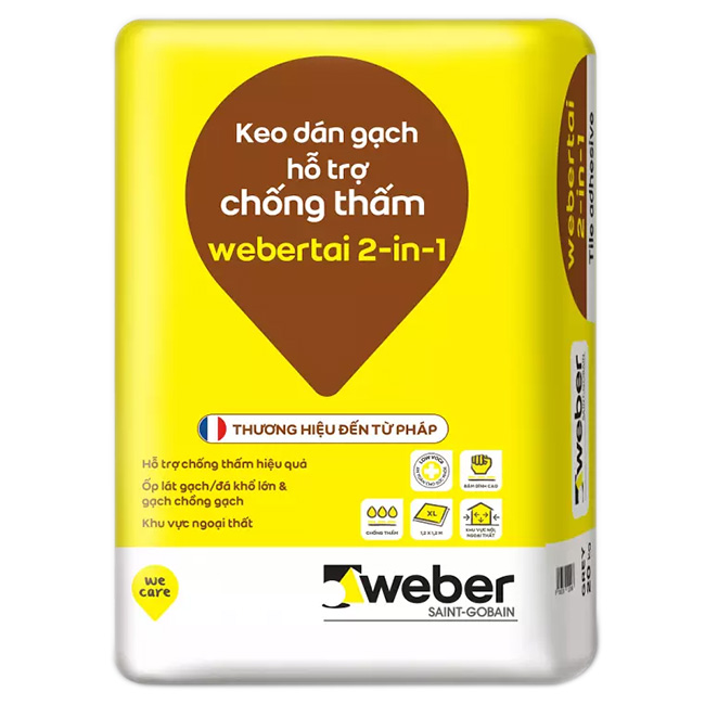 Keo Dán Gạch Webertai 2 Trong 1