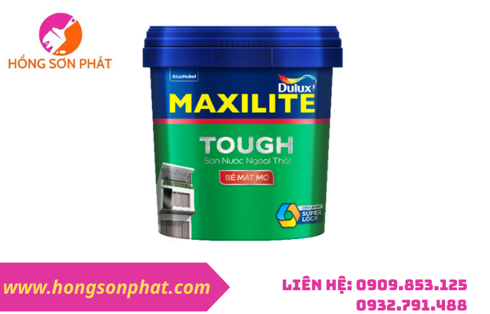 Sơn Nước Ngoại Thất Maxilite Tough Thùng 15L Giá Rẻ 2026