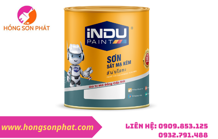 Cửa Hàng Sơn Sắt Mạ Kẽm iNDU Robot Giá Rẻ Nhất 2026 Tại HCM