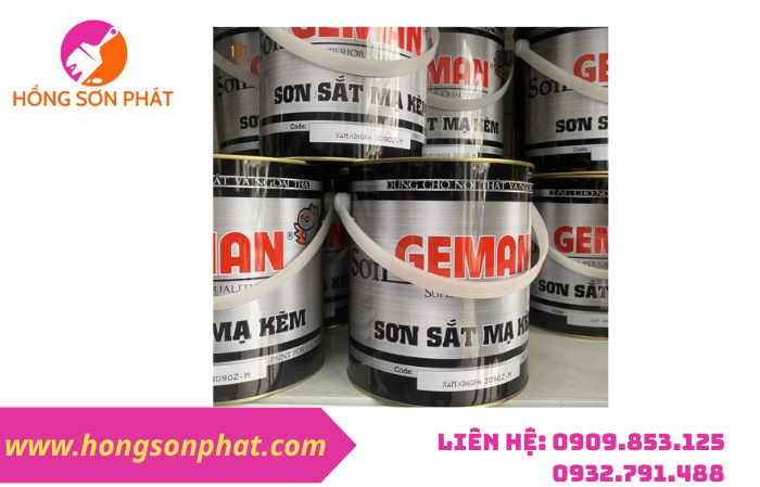 Kho Sơn Kẽm Geman Giá Sỉ Nhà Máy Tại Tp HCM