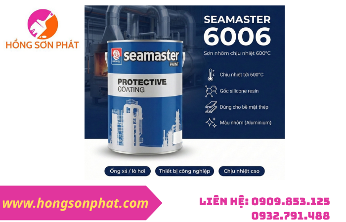 Cửa Hàng Sơn Chịu Nhiệt 600 Độ Seamaster 6006 Giá Rẻ 2026