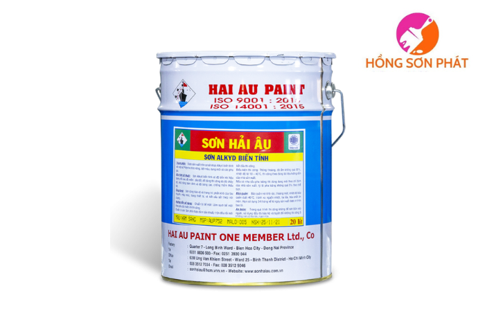Sơn Dầu Alkyd Hải Âu Thùng 5KG 20Kg Giá Rẻ Tại HCM