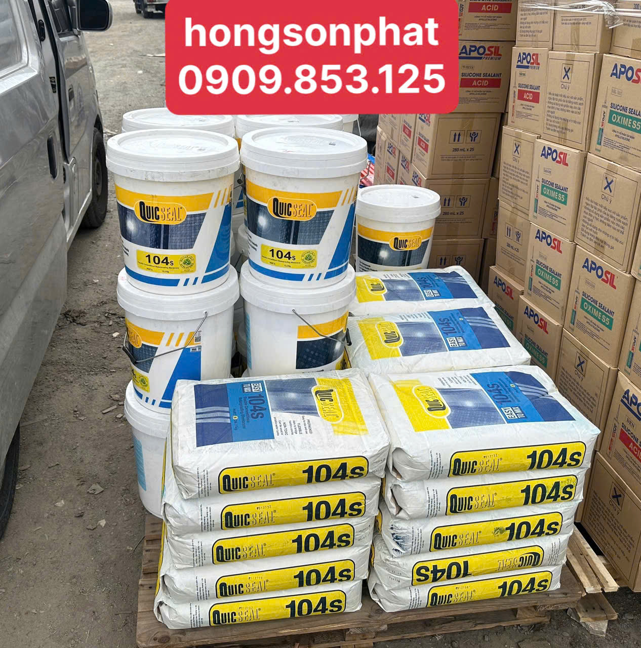 Chống thấm gốc xi măng 2 thành phần Quicseal 104S