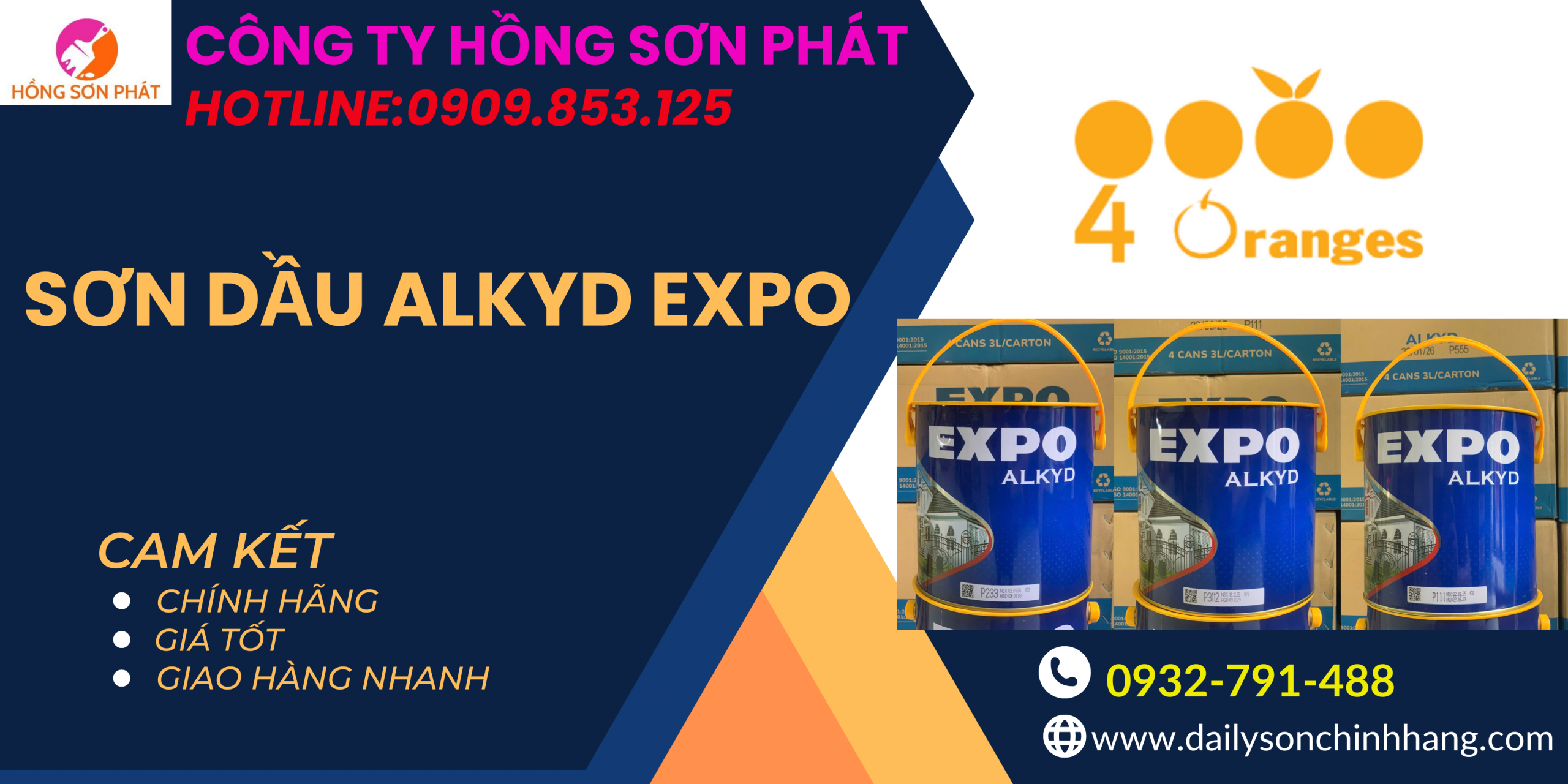 Sơn Dầu Expo Giá Sỉ Cho Công Trình Tại HCM
