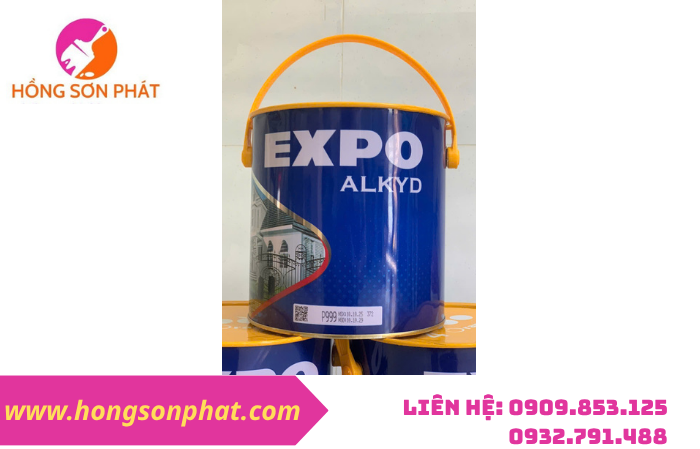 Sơn Dầu Alkyd Expo Màu Đen P999 Giá Sỉ Giá Rẻ Nhất 2026