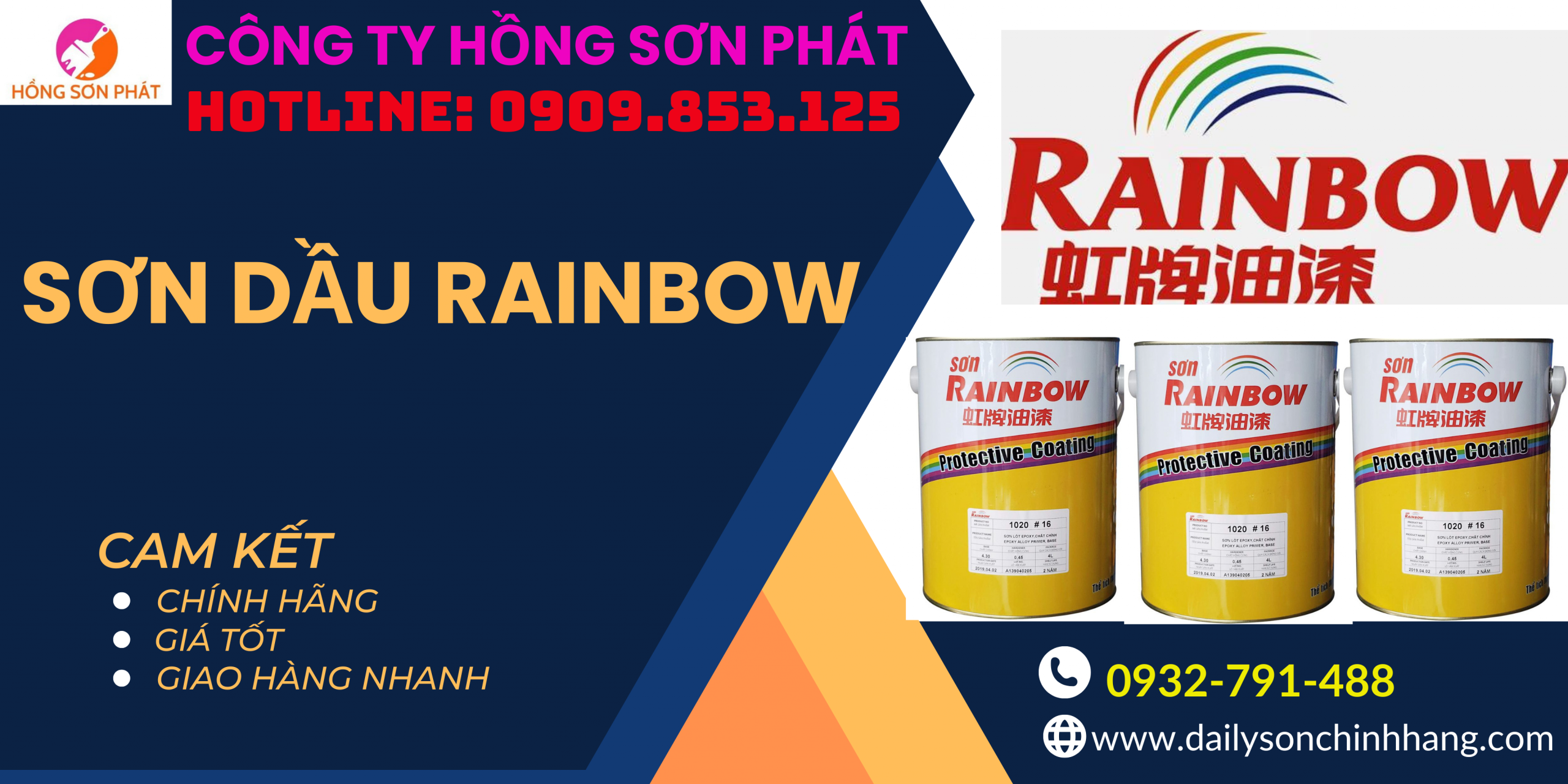 Kho Sơn Dầu Rainbow Giá Rẻ Cho Công Trình