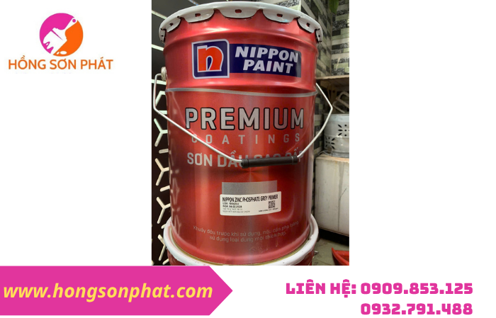 Sơn Lót 2 Thành Phần Nippon Zinc Phosphate Blast Primer