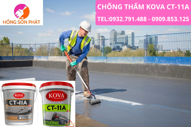 Đại Lý Sơn Chống Thấm Kova CT-11A Giá Tốt Cho Công Trình 2026