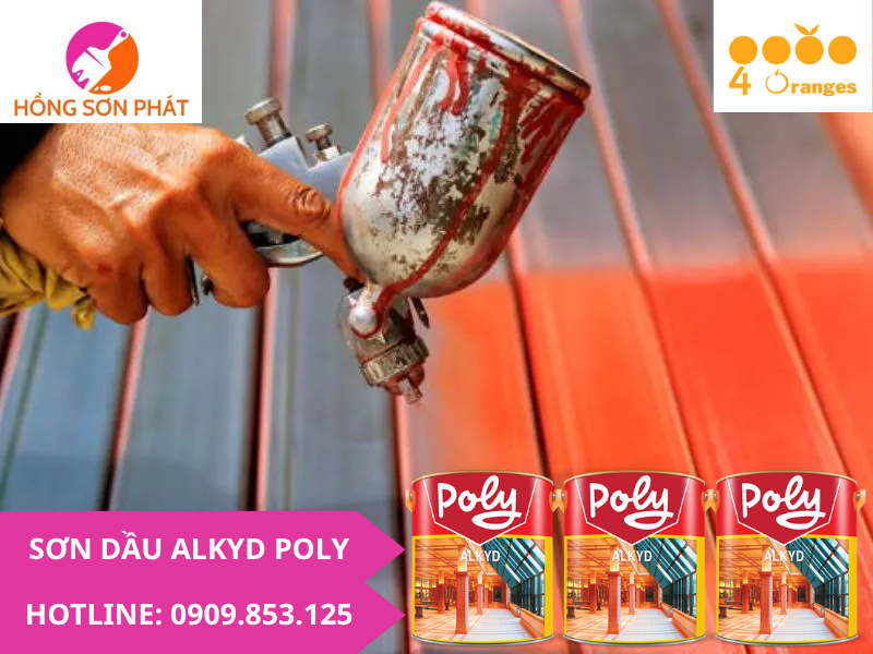 Đại lý sơn dầu alkyd Poly giá rẻ năm 2026