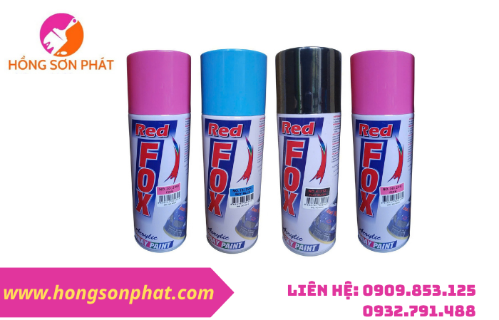 Đại Lý Sơn Xịt Redfox Thái Lan Giá Sỉ Giá Rẻ Tại HCM