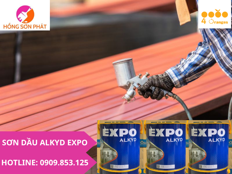 Đại lý sơn dầu alkyd Expo giá rẻ năm 2026
