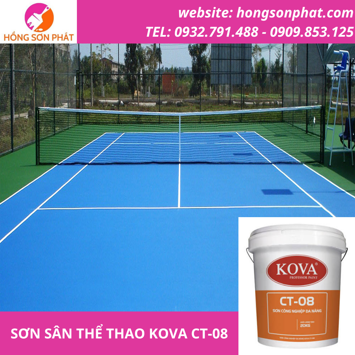 Đại Lý Sơn Thể Thao Kova CT-08 Giá Rẻ Tại HCM Năm 2026