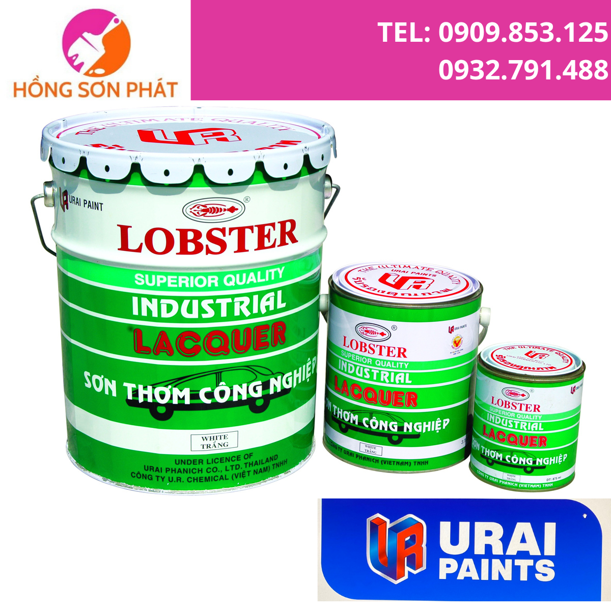 Sơn thơm công nghiệp nhanh khô Lobster