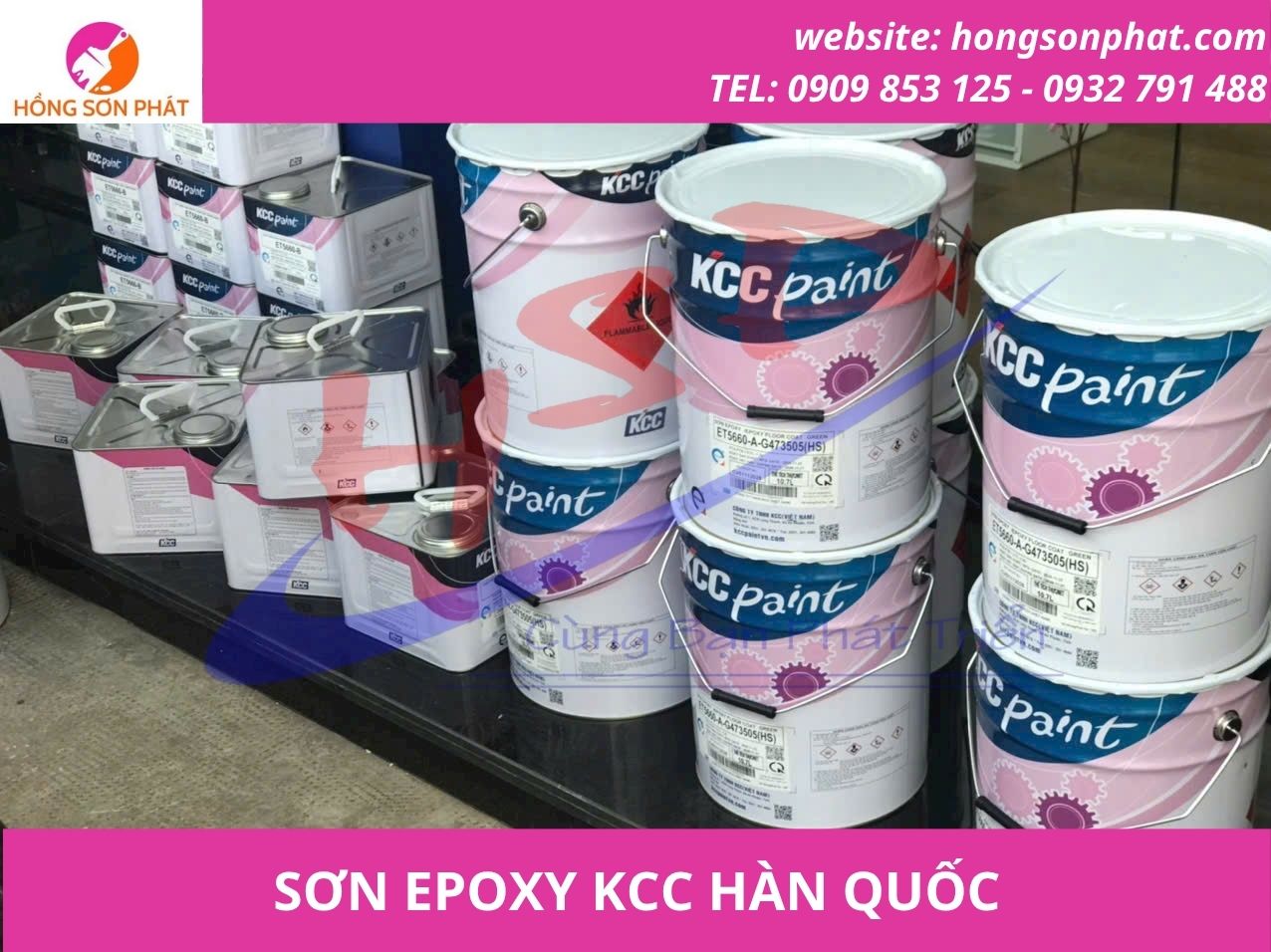 Đại Lý Sơn Epoxy KCC Hàn Quốc Giá Rẻ Nhất HCM Năm 2026