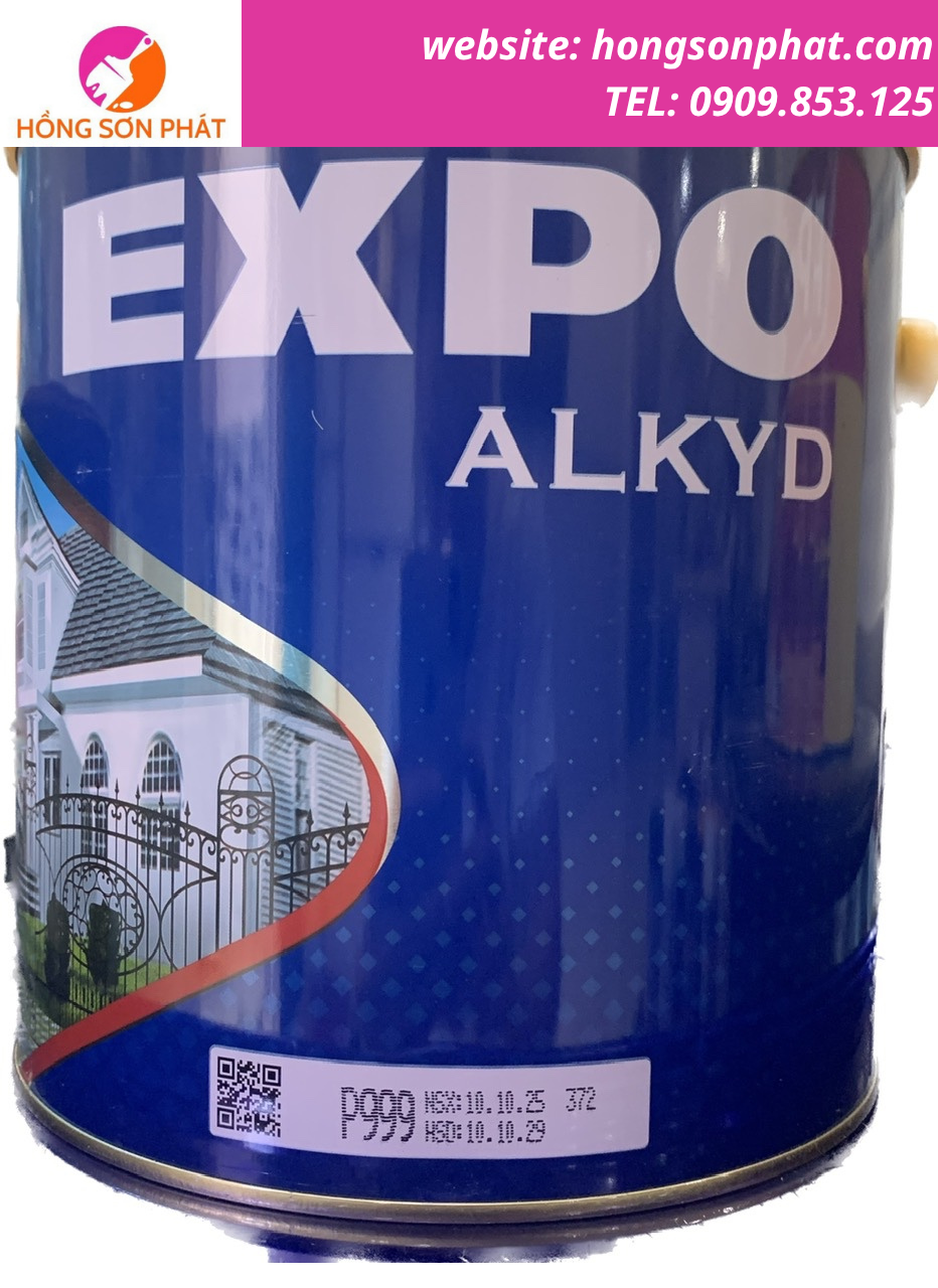 Sơn Dầu Expo P999 Màu Đen 3Lit Giá Rẻ Tại HCM 2026