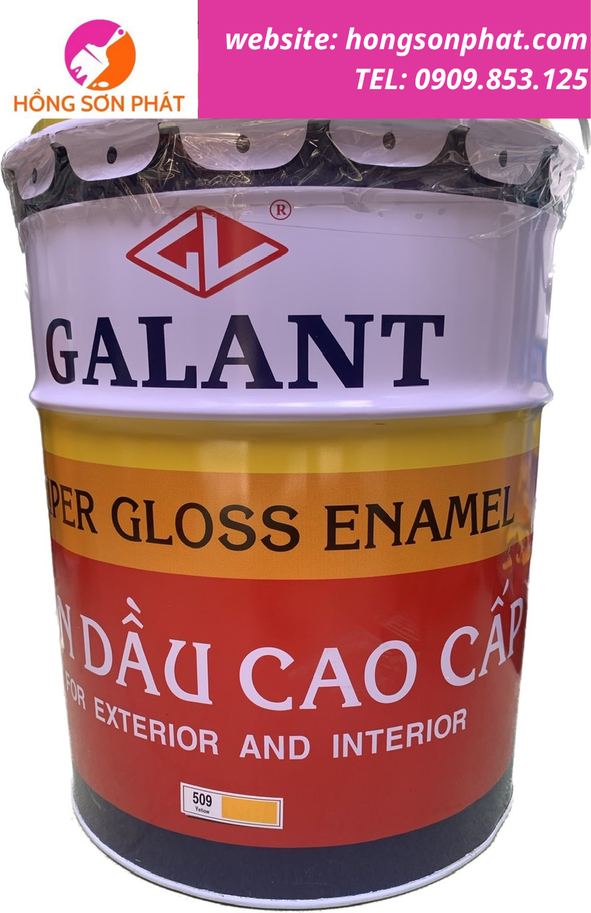 Phân Phối Sơn Dầu Galant Vàng 509 Giá Sỉ Giá Rẻ Nhất 2026