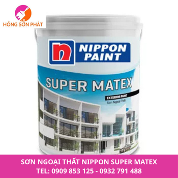 Sơn Ngoại Thất Nippon Super Matex Mã Màu 65P-1P